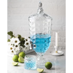 کلمن شیشه ای 3.5 لیتری مدل آکوامارین
