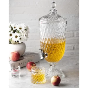 کلمن پذیرایی شیشه ای 3.5 لیتری رین
