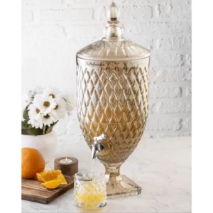کلمن شیشه ای شامپاینی 5.5 لیتری مدل رین