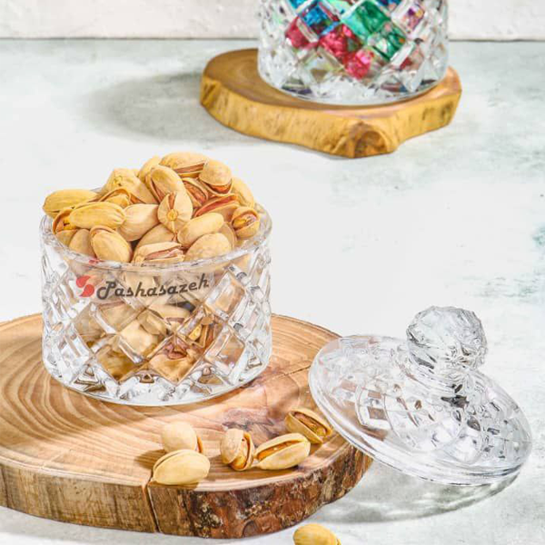 قندان شیشه ای رین