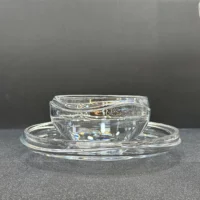 پیش دستی و پیاله کریستال مورا