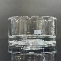 زیر سیگاری کریستال سه بعدی گرد