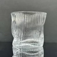 نیم لیوان کریستال دفرمه خطی
