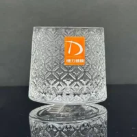 نیم لیوان کریستال چرخشی مدل نوستالژی