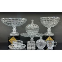 سرویس پذیرایی کریستال مدل آکوامارین (12 نفره)