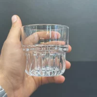 اندازه نیم لیوان کریستال مدل هیل