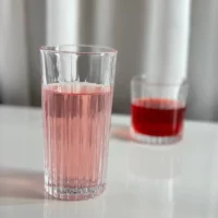 لیوان مدل لاین نیم لیوان و شربت خوری