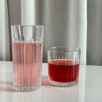لیوان مدل لاین شربت خوری و کوتاه